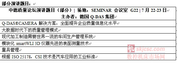 Control China2014現場會議——中德質量論壇 Control China2014現場會議——中德質量論壇