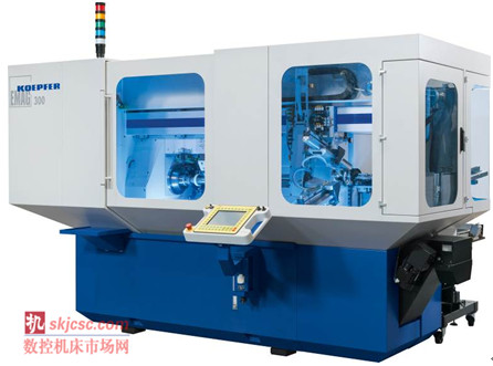 KOEPFER K 300 滾齒機(jī): 該機(jī)床靈活通用，幾乎可以滾銑任何齒輪。其耐振聚合物混凝土的床身、箱式框架設(shè)計(jì)和熱對(duì)稱(chēng)結(jié)構(gòu)均利于實(shí)現(xiàn)高效的加工工藝。